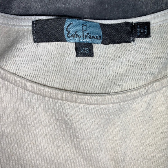 Anthropologie Eva Franco Pocket T-Shirt Tan SizeXS - Picture 7 of 15